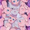 (G) Mewtwo is surrounded by a pile of Mews