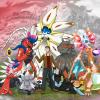 (Commission) Gray and his Paldea Pokemon team. (G)